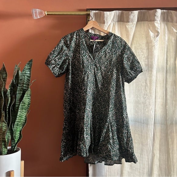 J. Crew Delilah Dress In Liberty Marguerite Fabric Floral Mini Short NWT Size S - Picture 2 of 7